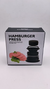 Cetakan patty burger Bahan PP alat cetak daging burger cetakan burger nasi cetakan beef burger Pembuat Pie Press