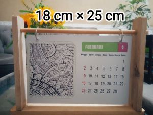 kalender meja aesthetic sarah19