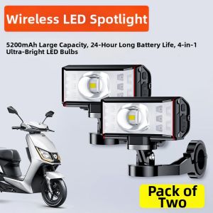 HOYOG | Super Bright Front LED Light Wireless Connection Night Driving