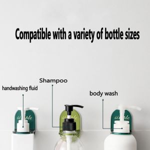 Shower Gel Storage Rack Without Punching Bathroom Artifact Hand Soap Holder Bathroom Shampoo Hanging Rack Storage Rack