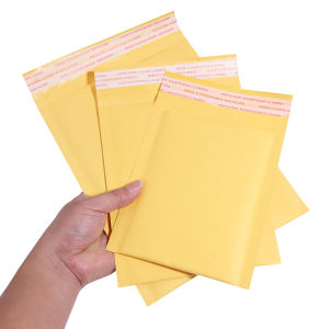 10/20Pcs Kraft Paper Bubble Envelopes Padded Mailers Shipping Envelope Self Seal Shipping Packaging Bag Courier Storage Bags