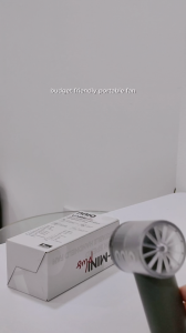 NNIO High Speed Portable Fan U-Mini Plus | 1800mAh | 100 Speed