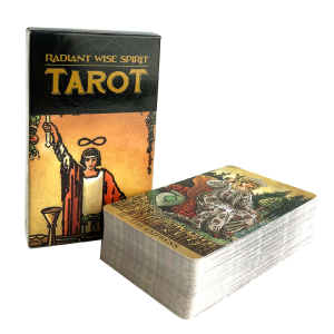 Radiant Wise Spirit Tarot Deck Leisure Party Table Game High Quality Fortune-telling Prophecy Oracle Cards With PDF Guidebook