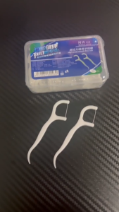 MI-C1460 Dental Floss Stick Benang Gigi Tusuk Pembersih Sela Gigi Praktis Higienis Toothpick