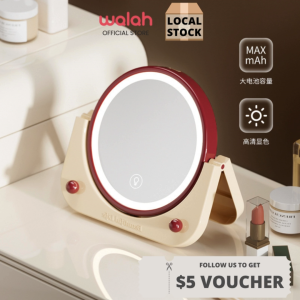 LED Mirror Light Makeup Mirror Light Adjustable Brightness 135 Rotating Portable USB Rechargeable