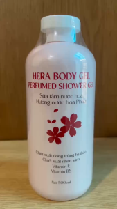 Sữa Tắm Nước Hoa Thảo Dược Giúp Dưỡng Da Phù hợp với mọi loại da Hera Body Gel Gleecos 500ml