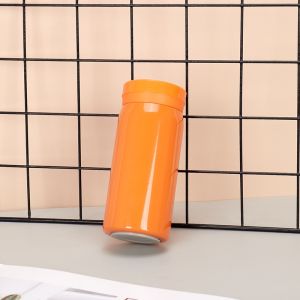Portable Double Layer 304 Stainless Steel Vacuum Pocket Cup Simple Student Water Cup Home Use Gift Insulated Mug