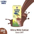 Ultra Susu Uht Chocolate 250Ml - Ultra Milk UHT coklat. 