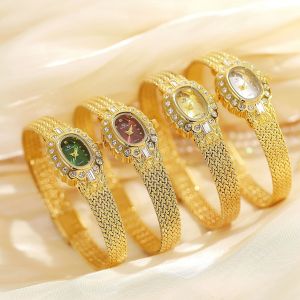 BS Bee Sister 1860 Hot Sale Fashion Women Watch Casual Stainless Steel Strap Quartz Waterproof Watches Ladies Elegant Diamond Rhinestone Wristwatch Gift For Women