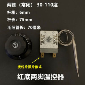 Thiết Bị Điều Khiển Nhiệt Độ Ống Nước Nóng Xoay 30-110 50-300 Độ C Thiết Bị Kiểm Soát Nhiệt Công Nghiệp Có Đầu Vào 4-20mA