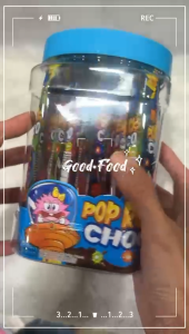 GROSIR FREE TOPLES!!! - Cokelat POPROCKS Coklat 30 X 12 Gr Rasa Cokelat Susu