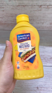[CHAI LỚN 397g] MÙ TẠT VÀNG [USA] AMERICAN GARDEN Yellow Mustard (HALAL)