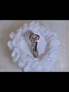 OVG Cincin Wanita R007 Adjustable Perhiasan Cewek Korea Fashion Dilapisi Platinum Anti Luntur Kotak Indah