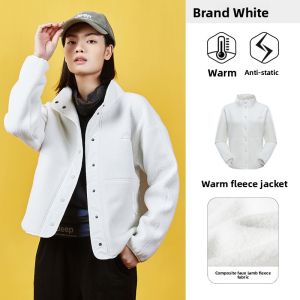 Jeep | Jeep Outdoor Thermal Fleece Jacket Couple Style Breathable Casual Workwear Lightweight Windproof Wear Resistant Autumn Winter