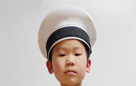 Kids Small Navy Sailor Suit Long Sports Meeting Chorus Clothing Men and Women Matching Performance Wear Sailor Uniform Suit