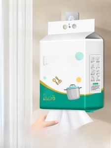 Kitchen Paper Towels Oil Absorbing Water Absorbing Super Strong Hand Drying Paper Towels Double Sided Wet And Dry Use