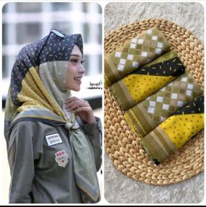 HIJAB SEGI EMPAT VOAL PREMIUM DEEKA G20 MOTIF MYY