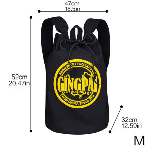 High Quality Canvas Taekwondo protector bag kids man karate MMA kick boxing fighting muay thai backpack martial arts sport bag