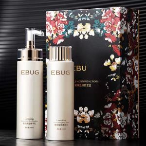 Ilulion Luxury Moisturizing Water And Milk Set Skin Care Hydrating Oil Control Pore Minimizing Brightening Any Skin Type