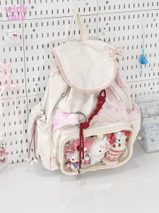 Winkouv Original Large Capacity Dual Shoulder Bag Womens Style 10cm Food Quantity Child Valley Dual Use Bag Ancient Bookbag