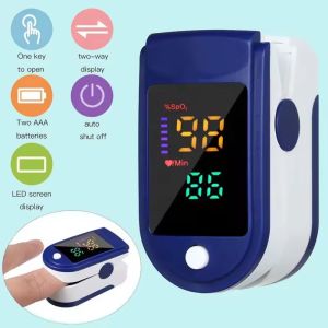 Fingertip Pulse Oximeter – Measures Blood Oxygen (SpO2) Heart Rate (PR) & Oxygen Saturation – Medical-Grade Finger Monitor