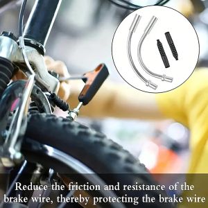 V Brake Noodle And Boot Set Cable Guide Bend Tube Pipe Sleeves Protector Hose Brake MTB Mountain Bike Outdoor Noodles