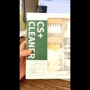 4 in 1 Sneakers Dry Cleaning Kit Shoe Cleaning Supplies Shoe Cleaner Kit White Shoes Clean Brush