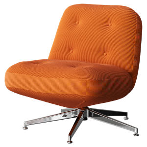 NANGUAHEZI | Retro Designer Swivel Armchair for Home Living Room Green