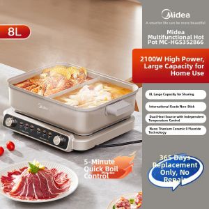 Midea | Ultra Thin Quick Boiling Multifunctional Electric Hot Pot