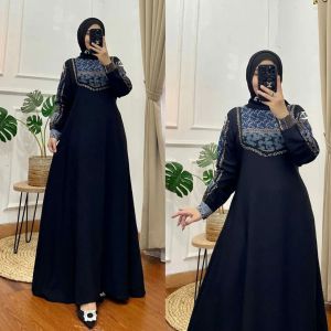 gamis branded produk amorebyruby kekinian edisi annisa dress