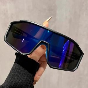 5pcs Full Frame Mens and Womens Goggles Large Frame One-piece Riding Sunglasses Suitable for Daily Wear