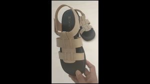 Sandal Flatform Jumbo Size 35-45 Flat Tebal 2.5 cm Wanita Casual