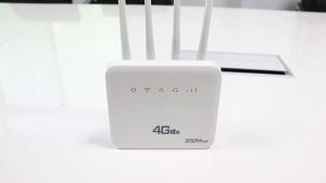 XUNYOU-LINK | XUNYOU-LINK 4G LTE WiFi Router WiFi 6 SIM Card Modem 300Mbps High Speed Support 32 Device Insert The Card Routers Mobile Hotspot