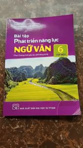 Sách - Combo Bài tập phát triển năng lực ngữ văn 6 (2 tập) - Sách Giáo Khoa Cánh Diều