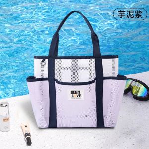 Túi Lưới Đi Biển Túi Đựng Đồ Bơi Dung Tích Lớn Túi Du Lịch Đeo Vai Đơn Túi Đựng Đồ Bơi Túi Đựng Đồ Thể Thao Túi Tote