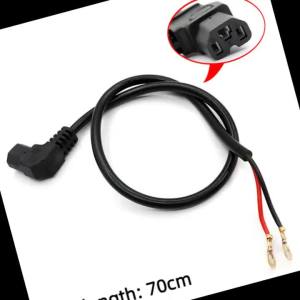 Electric Vehicle Elbow Wire Charging Plug Pure Copper Wire Core 1.5 Square Meter Power Line Electric Tricycle Elbow Wire