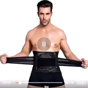 Đai Nịt Bụng Nam Giảm Mỡ – Siết Eo Định Hình Dáng – Hỗ Trợ Tập Gym Chống Gù Co Giãn Thoáng Khí - Lovely Gift 4U