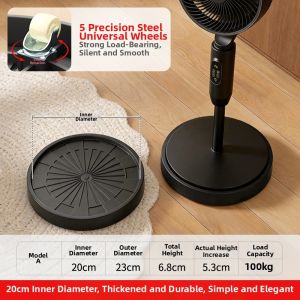 QINFEI | Universal Moving Fan Base with Casters