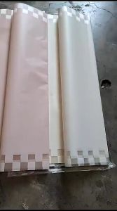 Isi LEMBAR Kertas Bunga Motif Kotak Kotak Flower Wrapping Paper Square Pattern Cellophane KB088