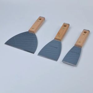 เกียงโป๊วสี เป็นสแตนเลสหนาอย่างดี ค้อนตอกได้ ขนาด 2 นิ้ว 3 นิ้ว 5 นิ้ว