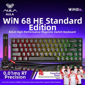 AULA | Magnetic Switch Mechanical Keyboard FPS Gaming Dedicated
