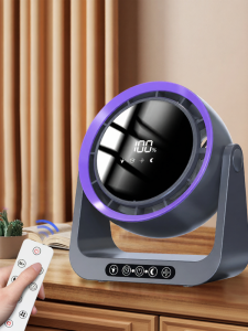 Portable Mini Desk Fan Ultra Quiet Office USB Charging Long Endurance Student Dormitory Bedside Cooling Treasure Wall Hanging Air Conditioner Fan