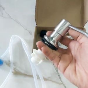 Bộ Vòi Xịt Nước Rửa Bát Tự Bơm Thông Minh Vòi Hút Nước Rửa Chén Ống Dẫn Dài