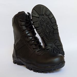 sepatu pdl kulit asli ujung besi | sepatu pdl jatah dinas tni/polri | sepatu safety boot tni/polri