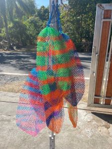 ถุงตาข่าย ทำจากเชือกไนลอน