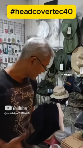 Tec40 Head Cover UNIT 02 Cap THAILAND BANGKOK หมวก หมวกแก๊ป MADE IN THAILAND Tec40store ไรท์สาระกับครูแว่น