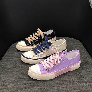 Sepatu Sneaker Wanita Fashion Canvas Candy Color Woman Vulcanized Sneakers Korean Style JOFSH05
