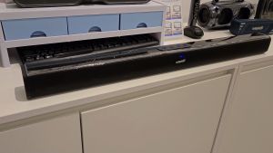 SALPIDO SONIC WAVES 107 48W 2.0 Channel Soundbar with Bluetooth Remote Control and Mountable Design