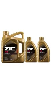 SK ZIC X9 5W-40 6 Liters Fully Synthetic High Performance Engine Oil