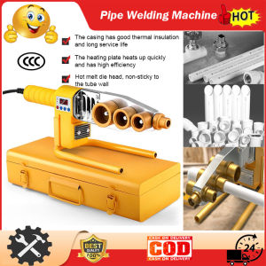 Máy hàn ống 1000 Wát đường ống Hàn sắt hàn nhựa PB/PP/PP/ống ppr sưởi ấm nhiệt làm tan chảy công cụ 63 loại mài mòn